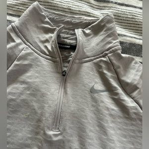 Nike quarter zip running pullover